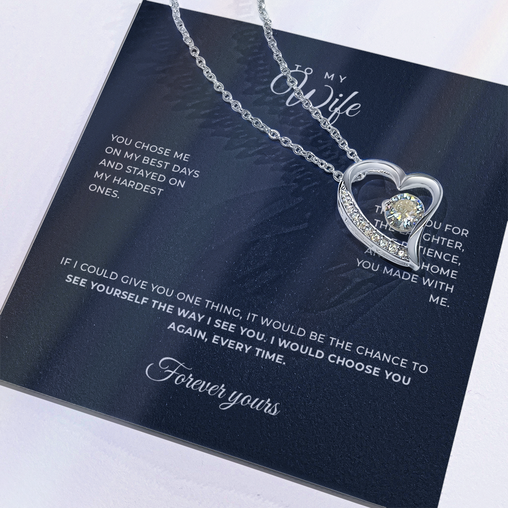 To My Wife · Keepsake Necklace
